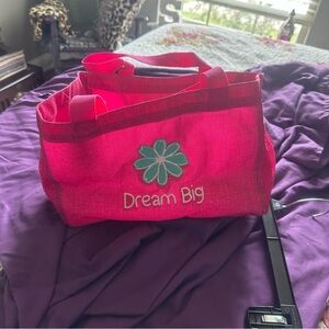 Dream Big Pink Tote Bag Thirty One Brand